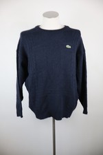 LACOSTE MAGLIONE MAGLIA LANA UOMO TG. 4 MAN WOOL SWEATER CASUAL VINTAGE