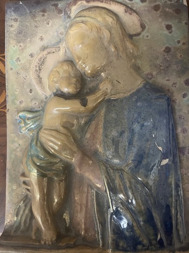 Placca ceramica lustro - placca,