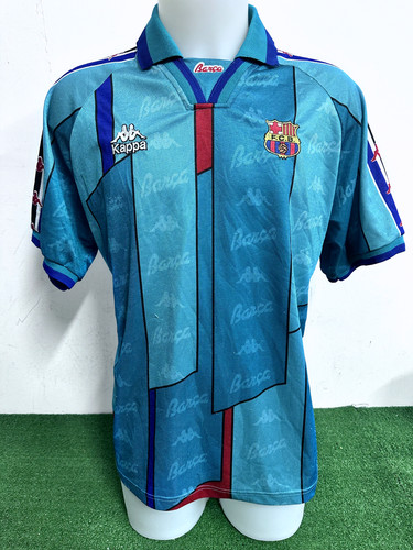 Maglia barcelona match worn - barcelona,