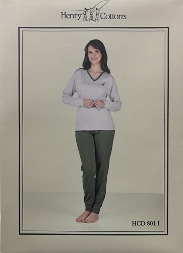 Pigiama donna scollo caldo - v,