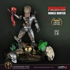 Predator Jungle Hunter Alien Action Figure scala 1.6 Diorama Statua 30cm Premium