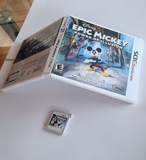 Disney Epic Mickey Power Of Illusion Nintendo 3DS Box Gioco Inglese Italiano PAL