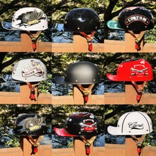 Mezzo Casco Moto Retro Open