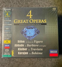 ESOTERIC SACD / CD Hybrid 4 GREAT OPERAS 9CD BOX Box set from Japan NEW