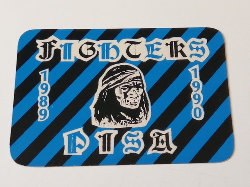 Tessera ultras fighters pisa - ultras,