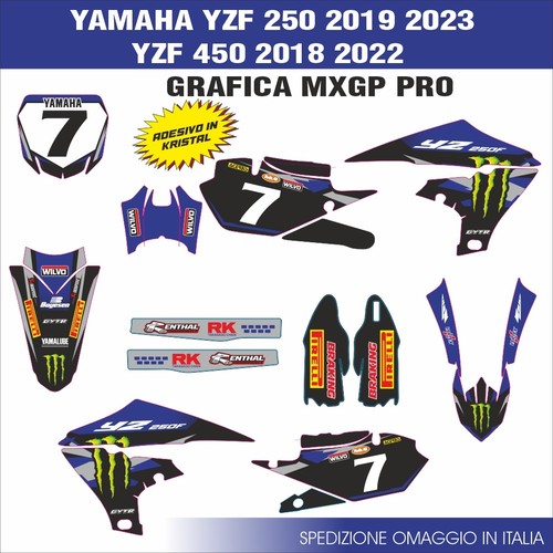 Adesivi grafica mxgp yamaha - grafica,