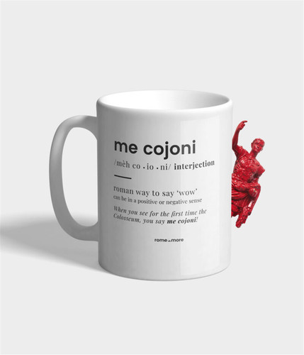 Tazza ceramica cojoni - ceramica,