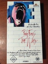 Videocassetta VHS Stereo Hi Fi Audio Pink Floyd The Wall - Film di Alan Parker