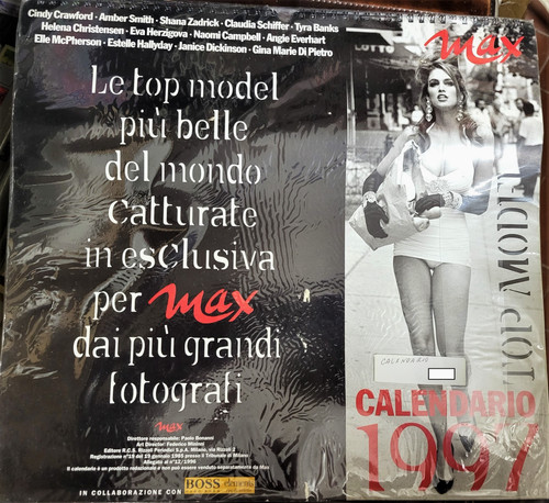 Calendario 1997 allegato max - calendario,