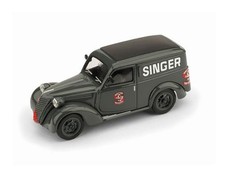 1:43 Brumm Fiat 1100 Furgone 1950 Singer R541 Modellino