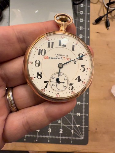 Orologio tasca hamilton 992 - orologio,