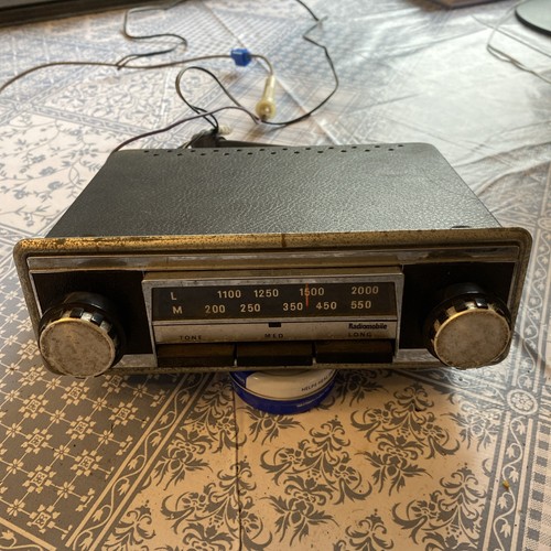 Autoradio epoca radiomobile - d'epoca,