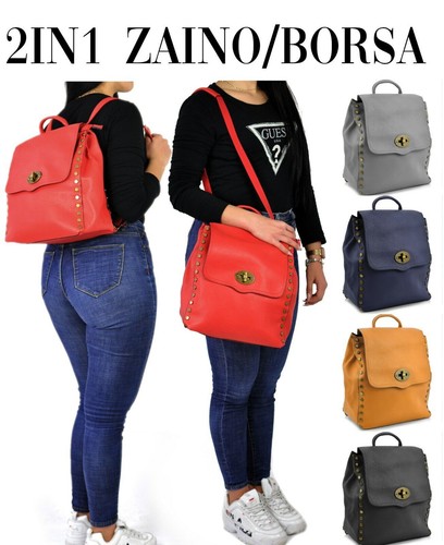 Borsa zaino 2in1 donna - borsa,