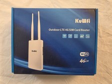 KuWfi Outdoor LTE 4G SIM Router – Nuovo / Solo testato