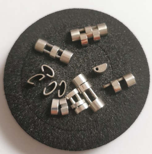 Rolex lot steel links - rolex,