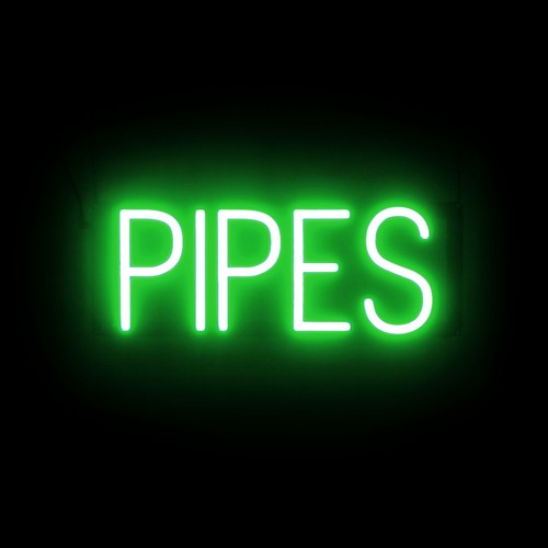 Insegna spellbrite pipes - insegna,