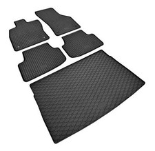 Tappetini E Copri Baule Adatto A per VW Golf VIII GTE Hatchback Ab 2020