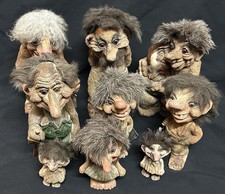 9 VINTAGE NYFORM TROLLS