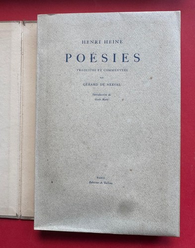 Poesies henri heine tallone - tallone, de