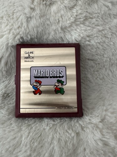 Nintendo game watch mario - &,