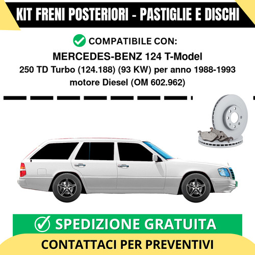 Kit freni posteriori per - freni,