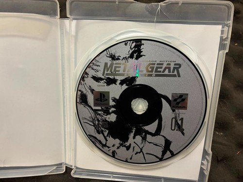 Metal gear solid ps1 solo - solid,