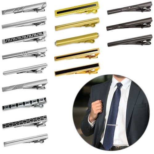 Fermacravatta acciaio clip - in,