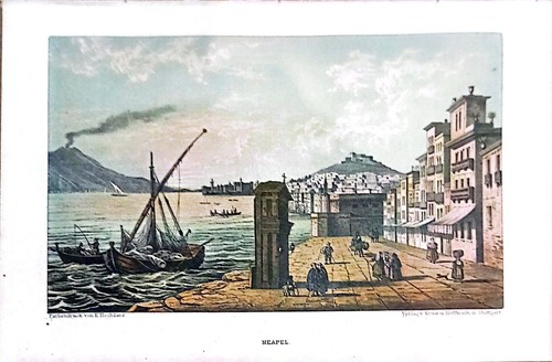 Napoli rione santa lucia - -,