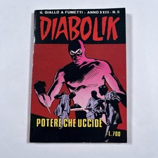 Diabolik Anno XXIII Numero 5