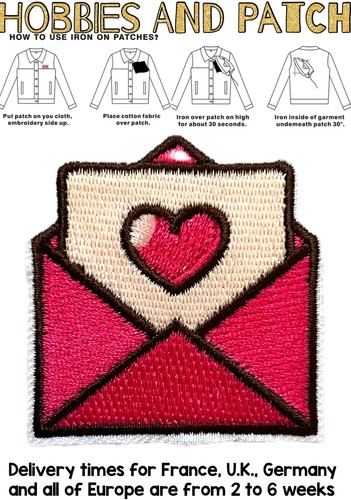 Patch busta lettera - patch,