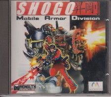 SHOGO MOBILE ARMOR DIVISION PC Retro Game Parti Big Box Italiano NO BOX LIBRETTO