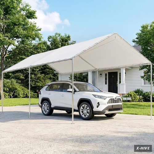 Outsunny tettoia per auto - tettoia,