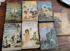 biblioteca dei miei ragazzi Lotto 6 Libri + 1 Editrice salani Anni 30 DIFETTI!