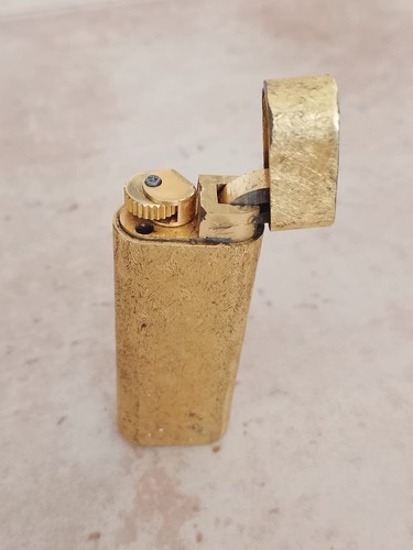 Accendino gas ovale vintage - accendino,