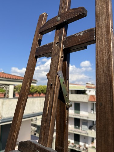Cavalletto per dipingere - cavalletto,