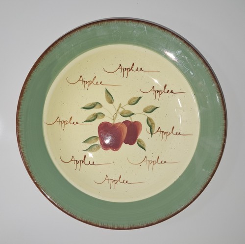 Zuppiera vintage bordo mele