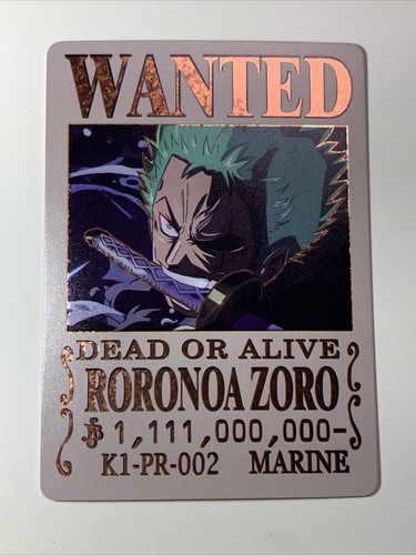 Roronoa zoro pirate one - one, piece