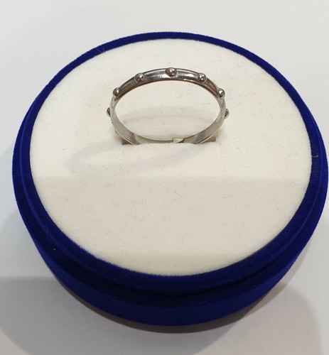 Anello argento 925 rosario - in,