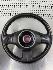 Volante Nero In Pelle Per Fiat
