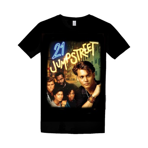 Jump street t shirt nera - jump,