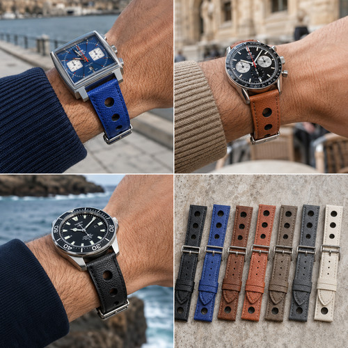 Cinturino orologio pelle