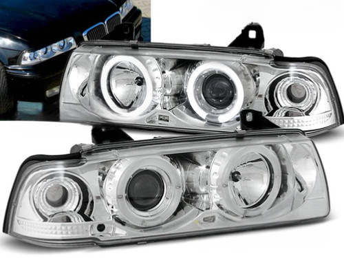 Coppia fari bmw serie e36 - fari, 3