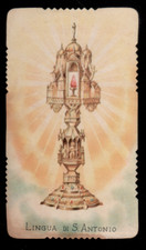 C4 Santino Holy Card - Ediz. GN n°3141 LINGUA DI  S. ANTONIO DI PADOVA