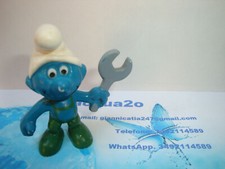 Puffi Puffo Meccanico Verde