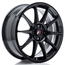 Un Cerchio Cerchione in lega japan racing JR11 18x7,5 ET35 5x100/120 Nero Lucido
