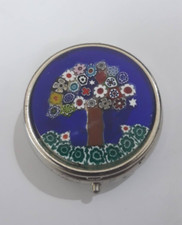 Portapillole tonda ø 4 cm  - Vetro di Murano