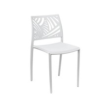 Sedia Moderna in Polipropilene Bianco - Cucina Ristorante