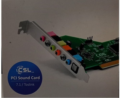 Csl scheda audio pci - audio, 7.1