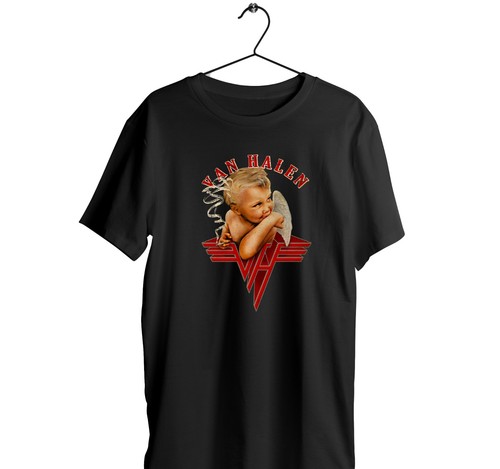 Shirt nera design vintage - t-shirt,