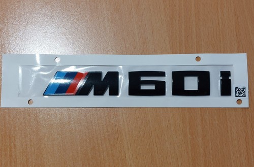 Distintivo emblema bmw m60i - distintivo,